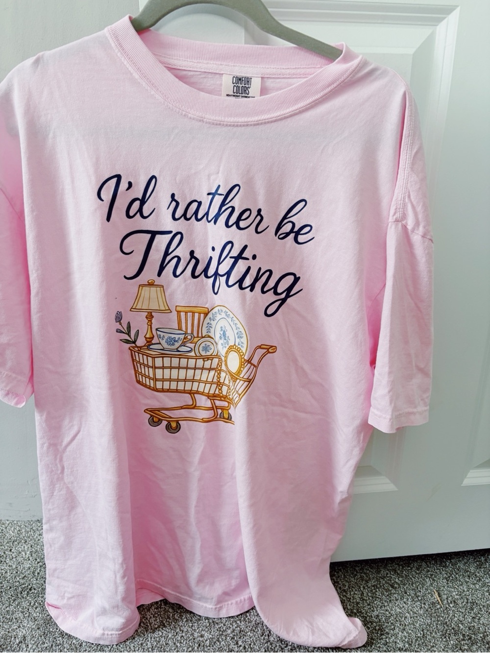 Comfort Colors Pink Short Sleeve Tee